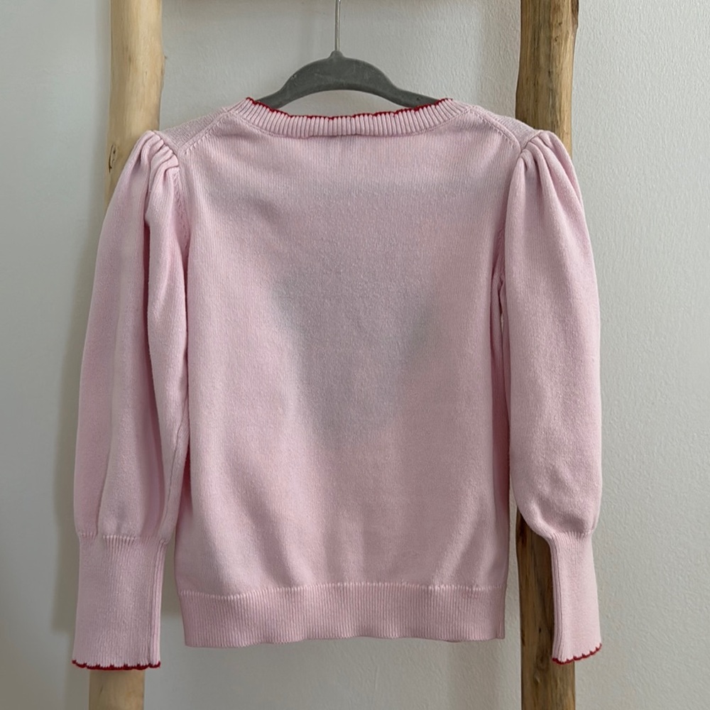 Janie and Jack Pink Minnie Mouse Sweater - Picture 3 of 5